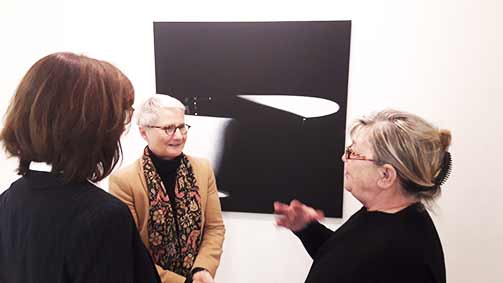 Vernissage Pixel und Pigmente Sabine Rudolph 2019